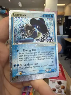 Lapras ex 99/109 - Pokemon TCG EX Ruby & Sapphire Ultra Rare - MP - Image 3
