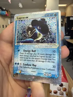 Lapras ex 99/109 - Pokemon TCG EX Ruby & Sapphire Ultra Rare - MP - Image 4