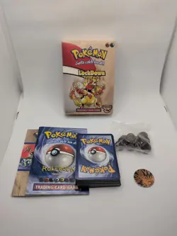 NOT COMPLETE Pokemon Fossil Lockdown Theme Deck - Image 1
