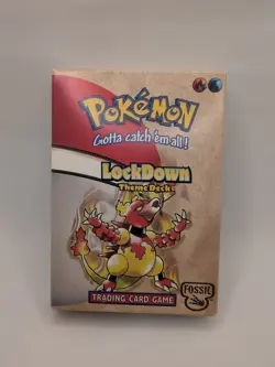 NOT COMPLETE Pokemon Fossil Lockdown Theme Deck - Image 4