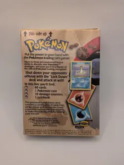 NOT COMPLETE Pokemon Fossil Lockdown Theme Deck - Image 5