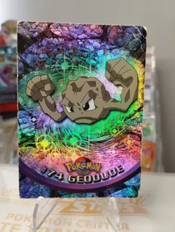 Pokemon TCG Geodude Topps Chrome 74/151 2000 - Image 1