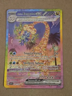 Alolan Exeggutor ex 242/191 SI Pokemon Surging Sparks Pack Fresh - Image 1