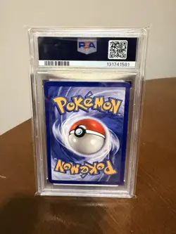 1999 POKEMON FOSSIL #5 GENGAR-HOLO PSA 7 - Image 2