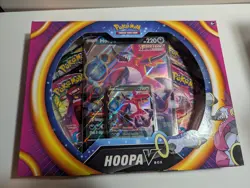 Pokemon Hoopa V Box Fusion Strike SEALED - 2 FUSION STRIKE, 1 EVO SKIES, 1 VV - Image 1