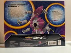 Pokemon Hoopa V Box Fusion Strike SEALED - 2 FUSION STRIKE, 1 EVO SKIES, 1 VV - Image 2