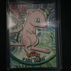 Pokemon Topps 2000 Pokemon Mew #151 TV Animation Series 3 Blue Label Non-Holo - Image 1