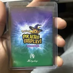 Squid Game (Pikachu) #E26 - Gold Holo Box Hit Electric Pikachu Cosplay Pokemon - Image 3