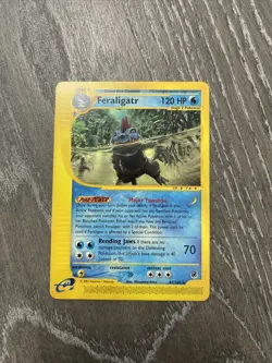 Pokemon Feraligatr 47/165 TCG Expedition Base Set (2002) - Image 1