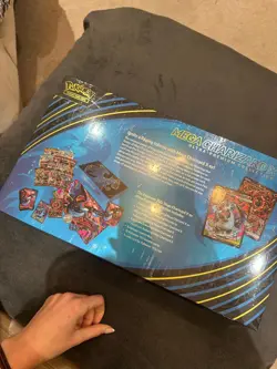 Pokemon TCG: Mega Charizard X ex Ultra-Premium Collection UPC Rip In Seal - Image 4