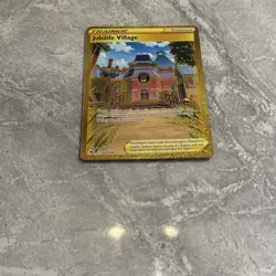 Jubilife Village (Secret) 212/189 Swsh10: Astral Radiance Holo Pokemon TCG NM - Image 1