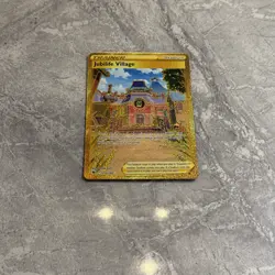 Jubilife Village (Secret) 212/189 Swsh10: Astral Radiance Holo Pokemon TCG NM - Image 3