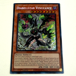 Yugioh Diabellstar Vengeance ALIN-EN011 Alliance Insight 1st Ed NM Free Shipping - Image 1