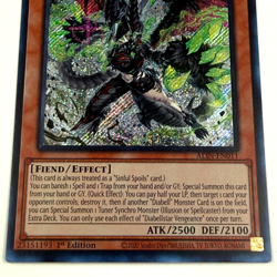 Yugioh Diabellstar Vengeance ALIN-EN011 Alliance Insight 1st Ed NM Free Shipping - Image 4