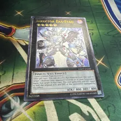 Yugioh! Inzektor Exa-Stag GAOV-EN050 Ultimate Rare Unlimited VLP - Image 2