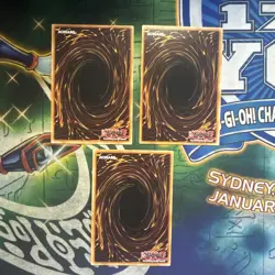 Yugioh! Hi-Speedroid Clear Wing Rider LED8-EN006 x3 Playset Ultra Rare 1st Ed NM - Image 2