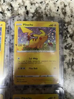 LOT OF 6 2021 Pokemon 25th Anniversary General Mills Promo #SWSH039 Pikachu Holo - Image 5
