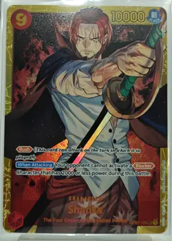 Shanks SEC OP01-120 - One Piece TCG English Card Near-Mint Secret Rare - Image 1