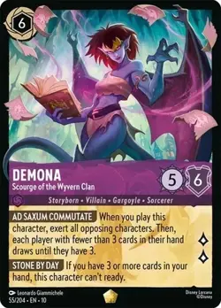Demona Scourge of the Wyvern Clan 55/204 Whispers in The Well Lorcana NM - Image 1