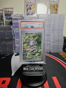 2023 POKEMON SV 151 - MEW EN #174/165 NIDOKING ILLUSTRATION RARE PSA 10 - Image 1