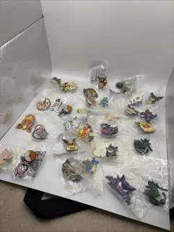 Lot Of Assorted 31 Pokemon Pins (BRAND NEW) Purchases Will Be At Random - Image 1