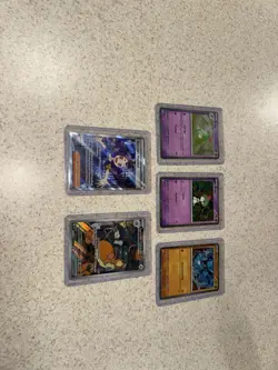 Lot of 5 random assorted Pokemon Cards - Image 2