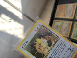Pokemon Meowth 10 Black Star Promo Holo Vintage WOTC NM *SWIRL* - Image 3
