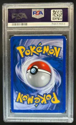 2000 Pokemon Team Rocket German Dark Charizard Holo #4/82 PSA 5 - Image 2