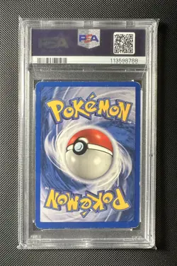 Dark Charizard 4/82 Team Rocket HOLO Vintage Pokemon TCG 2000 PSA 5 - Image 2