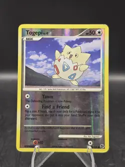Pokemon TCG Togepi 88/106 Great Encounters Reverse Holo Common LP - Image 1