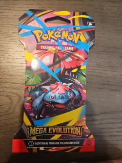 Mega evolution, pokemon trading card game booster pack - Image 1