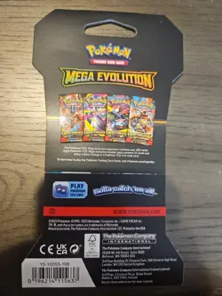 Mega evolution, pokemon trading card game booster pack - Image 2
