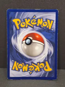 Hitmonlee Pokemon TCG Fossil Holo Card 7/62 Unlimited Rare Vintage 1999 WotC - Image 2