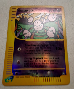 Pokemon Exeggcute Reverse Holo 77/147 Aquapolis LP Fast Ship - Image 2