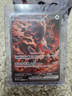 Bloodmoon Ursaluna ex Pokemon SV: Prismatic Evolutions 168/131 NM++ - Image 2