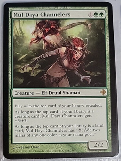 MTG Mul Daya Channelers Rise of the Eldrazi 198/248 Regular Rare - Image 1