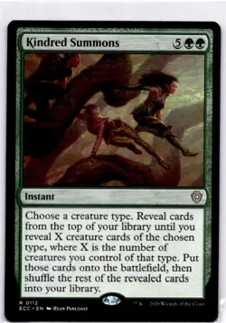 Kindred Summons Commander: Lorwyn Eclipsed Regular - Image 1