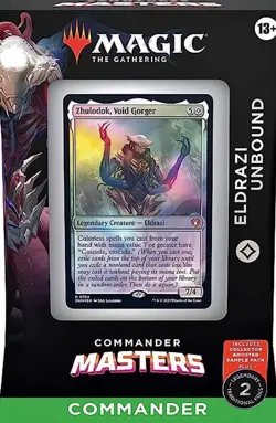 Eldrazi Unbound Commander Masters Precon + ULTRA PRO DECKBOX, used - Image 1