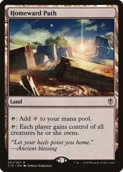 Homeward Path ~ Commander 2016 [Near Mint][Magic MTG] - Image 1