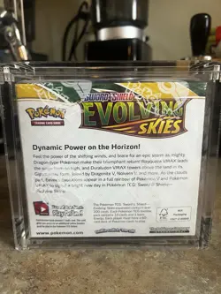 Pokemon TCG EVOLVING SKIES Booster Box Factory Sealed 36 Packs - Image 3