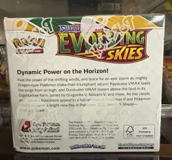 Pokemon TCG Evolving Skies Booster Box Factory Sealed 36 Packs Brand New - Image 3