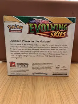 FACTORY SEALED Pokemon TCG Sword & Shield Evolving Skies Booster Box (36 packs) - Image 2
