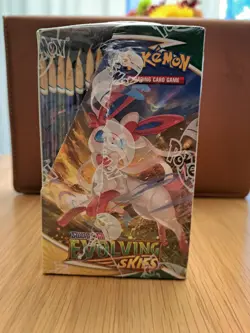 FACTORY SEALED Pokemon TCG Sword & Shield Evolving Skies Booster Box (36 packs) - Image 4