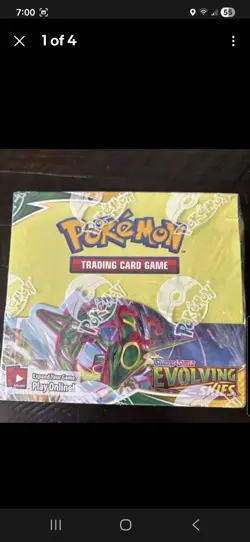 Pokemon TCG Evolving Skies Booster Box Factory Sealed 36 Packs Brand New - Image 1