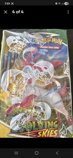 Pokemon TCG Evolving Skies Booster Box Factory Sealed 36 Packs Brand New - Image 2