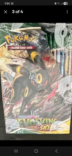 Pokemon TCG Evolving Skies Booster Box Factory Sealed 36 Packs Brand New - Image 3