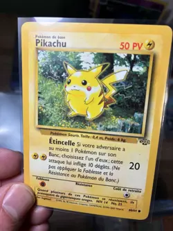 Pikachu 60/64 Jungle French Pokemon TCG Single Card 2000 - Image 2