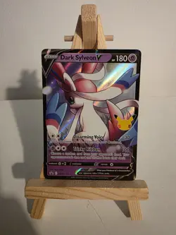 Pokemon Dark Sylveon v SWSH134 Celebrations Collection Promo 2021 NM/MINT - Image 3