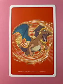 Poliwag pokemon Playing Poker Card Fire Red Charizard Nintendo Japanese - Image 4