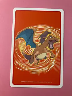 Poliwag pokemon Playing Poker Card Fire Red Charizard Nintendo Japanese - Image 5